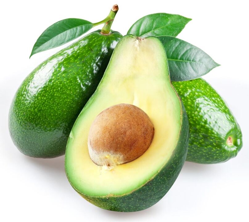 Avocado zur Erhöhung der Stromversorgung