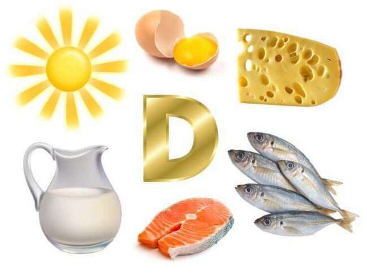 Vitamin D in Produkten für die Potenz